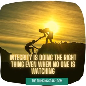 doing the right thing - the big picture